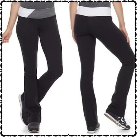 so skinny bootcut yoga pants